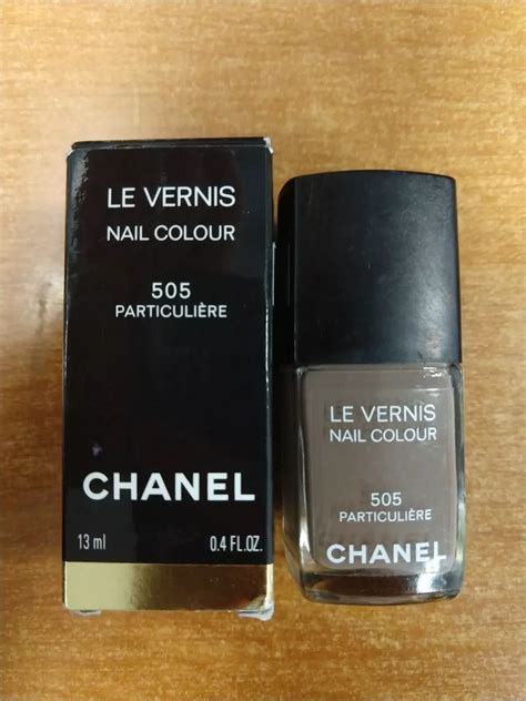 chanel nail polish 505|Chanel le vernis nails.